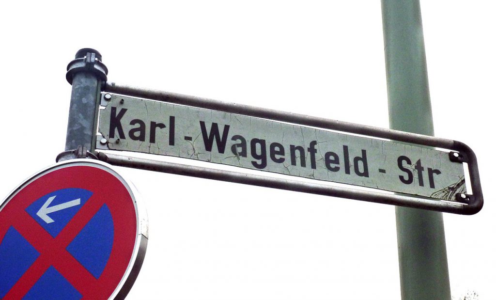 Die Anwohner der karl-wagenfeld-Straße sind offenbar mit großer Mehrheit gegen eine Umbenennung. 