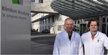 Neue Chefärzte am Klinikum: Dr. med. Karsten Schulmann (l.) und Dr. Med. Stefan Probst. (Foto: Klinikum)