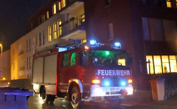 Feueralarm im Seniorenheim Settmeckestraße. (Foto: Feuerwehr Sundern)