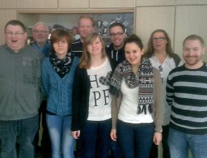 Der neue Vorstand des Jugendfördervereins St. Hubertus Stemel. (Foto: JFV)