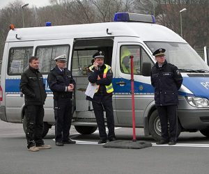 Ausgiebig testete die Polizei die neue Digitalfunktechnik. (Foto: Polizei