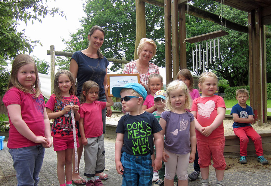 Fünf Jahre Kneipp im Kindergarten Lilliput