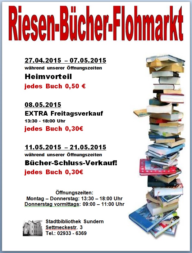 2014.04.24.Sundern.Bücherflohmarkt