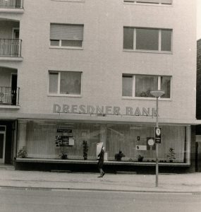 So startete vor 50 Jahren die Dresdner Bank in Sundern. (Foto: Commerzbank)