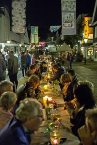 Altstadt-Dinner 2014. (Foto: Verkehrsverein/Ottersbach)