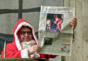 Der Nikolaus zu Gast. (Foto: Kathrin Koppe-Bäumer)