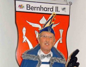  Amtierender Karnevalsprinz 2016: Prinz Bernhard II.