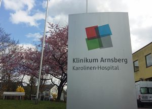 Standort Karolinenhospital des Klinikums Arnsberg. (Foto: oe)