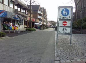 Eine Teilöffnung der Fußgängerzone als Einbahnstraße wurde knapp abgelehnt. (Foto: oe)