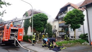 130 Kräfte waren in Müschede im Einsatz (Foto: Feuerwehr) 