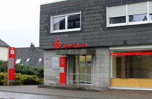 Die Sparkassen-Geschäftsstelle in Langscheid wird umgebaut. (Foto: Sparkasse)