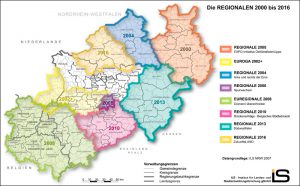 Die bisherigen Regionale-Regionen.