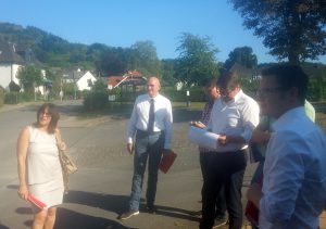 Der Vorstand des Burgdorf-Vereins traf sich mit Bürgermeister und Mitarbeitern der Stadtverwaltung. (Foto: Klaus Plümper)