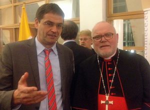 MdEP Peter Liese mit Kardinal Marx. (Foto: CDU)