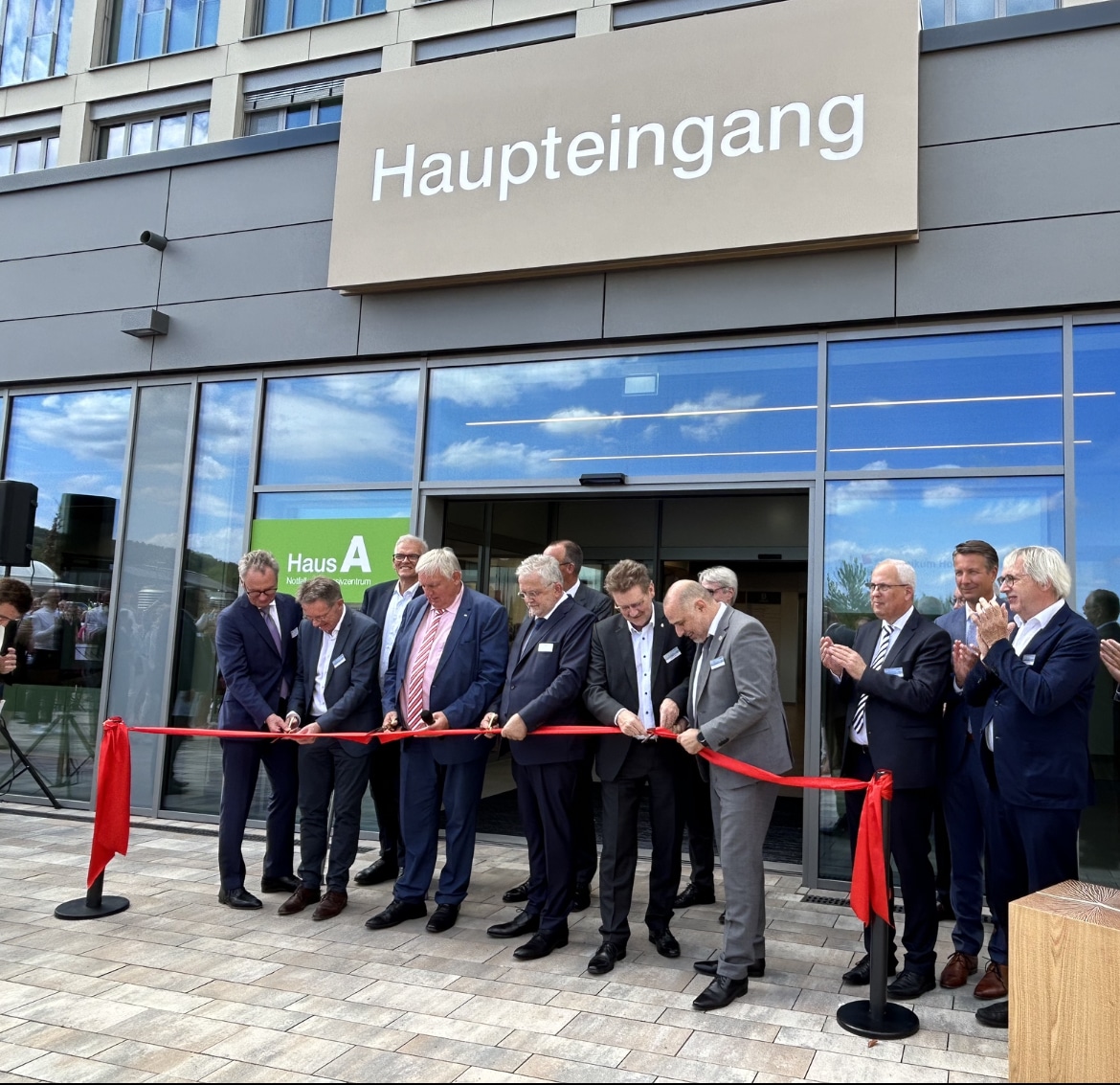 Große Eröffnung des neuen Notfall- und Intensivzentrums des Klinikum ...