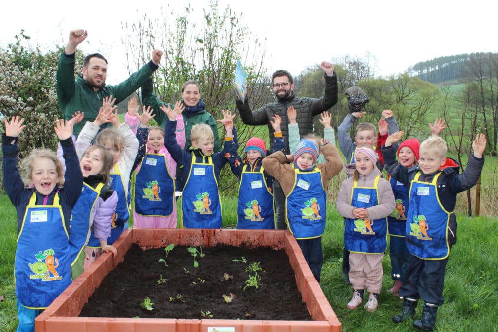 Familienzentrum Westenfeld: vom Samenkorn zur Möhre