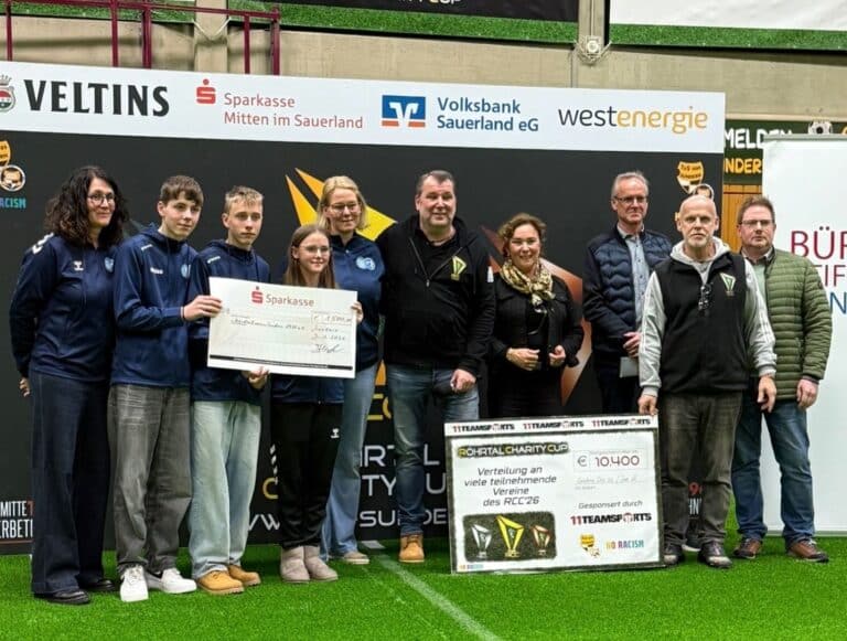 Der Röhrtal Charity Cup in Sundern vereint Sport, Ehrenamt und gemeinnütziges Engagement. (Foto: Stadt Sundern)